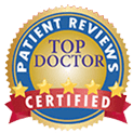 icon shows top doctor certification